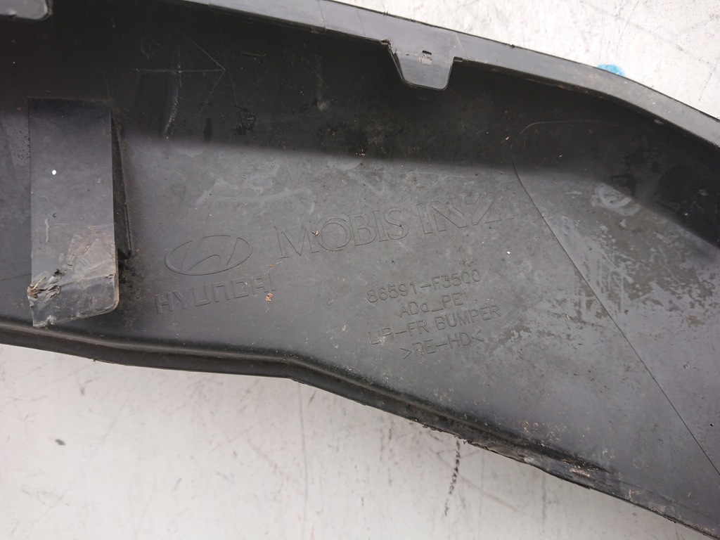 фото №12, Hyundai elantra бампер перед спойлер