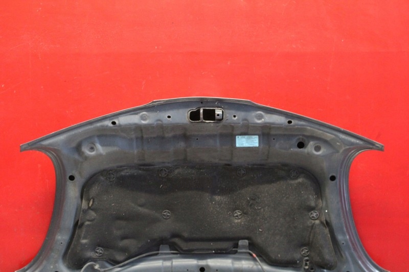 фото №15, Капот крышка двигателя серая nissan micra k12 02-07