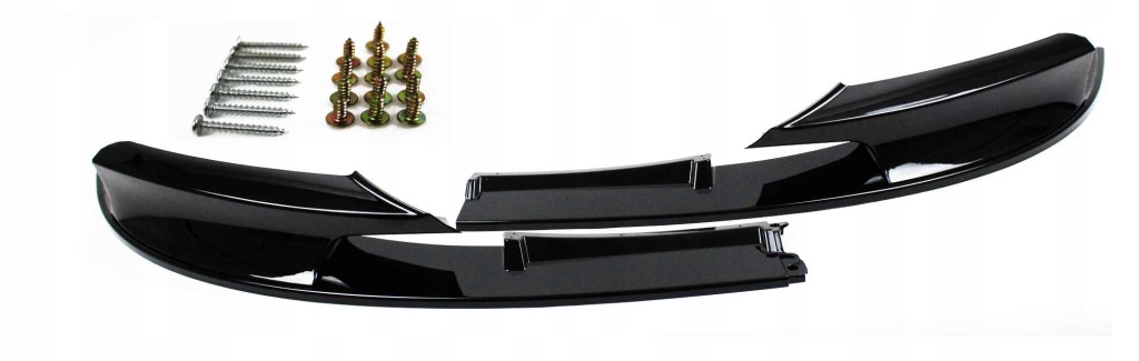 фото №3, Сплиттер накладка bmw 3 f30 f31 m набор блеск 2el