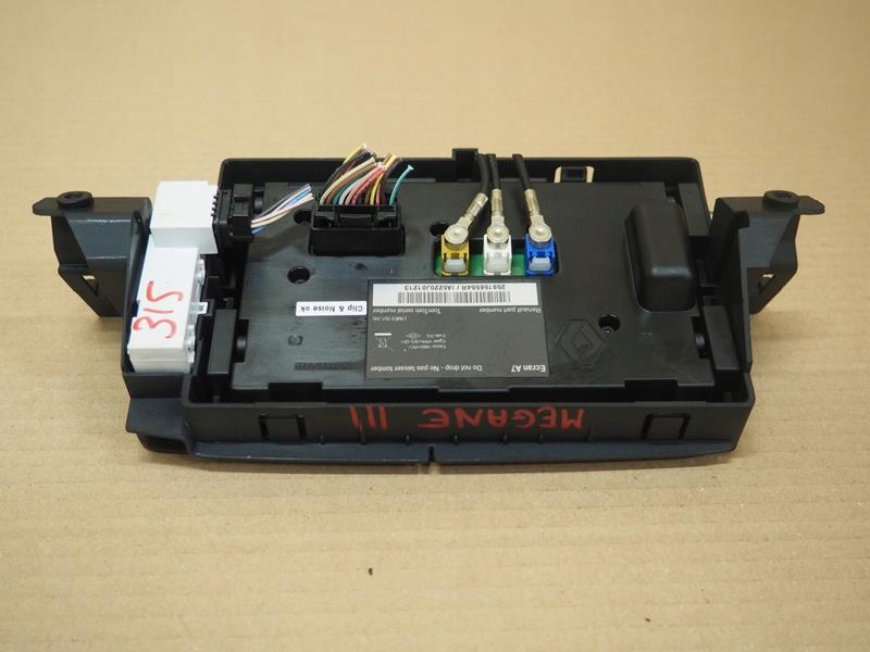 фото №3, Дисплей навігації renault megane iii