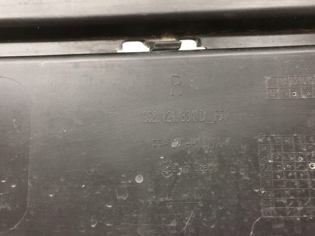 фото №8, Porsche macan решётка защита правая 95b121334d