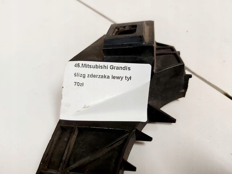 фото №7, Mitsubishi grandis направляющая бампера левый задняя задний кронштейн кронштейн 0y9u-0