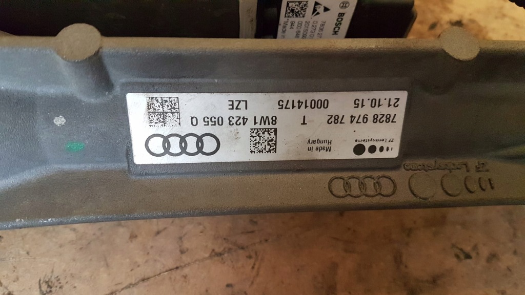 фото №5, Audi a4 a5 b9 8w рулевая рейка трансмиссия 8w1423055q 8w0909144d