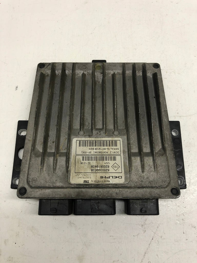 фото №1, Блок управления двигателя renault nissan 8200399038