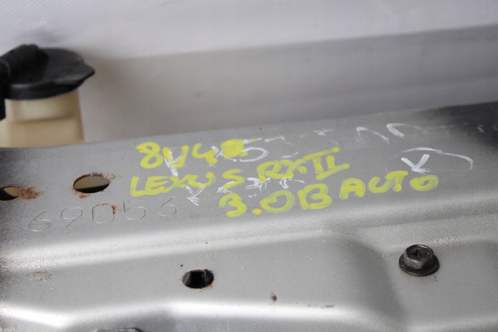 Ремінь передній підсилювач радіатор вентилятори lexus rx 2 3.0 b автоматична коробка передач Зі Шроту