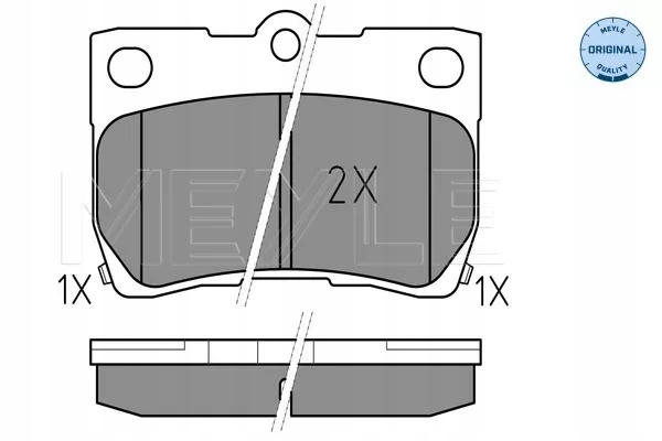 фото №1, 0252432315/w тормозные колодки ham. lexus t. gs 300/430 05-