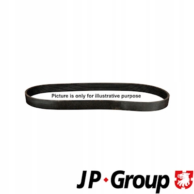 фото №2, Jp group 1118109300 ремінь клиновий багатореберний