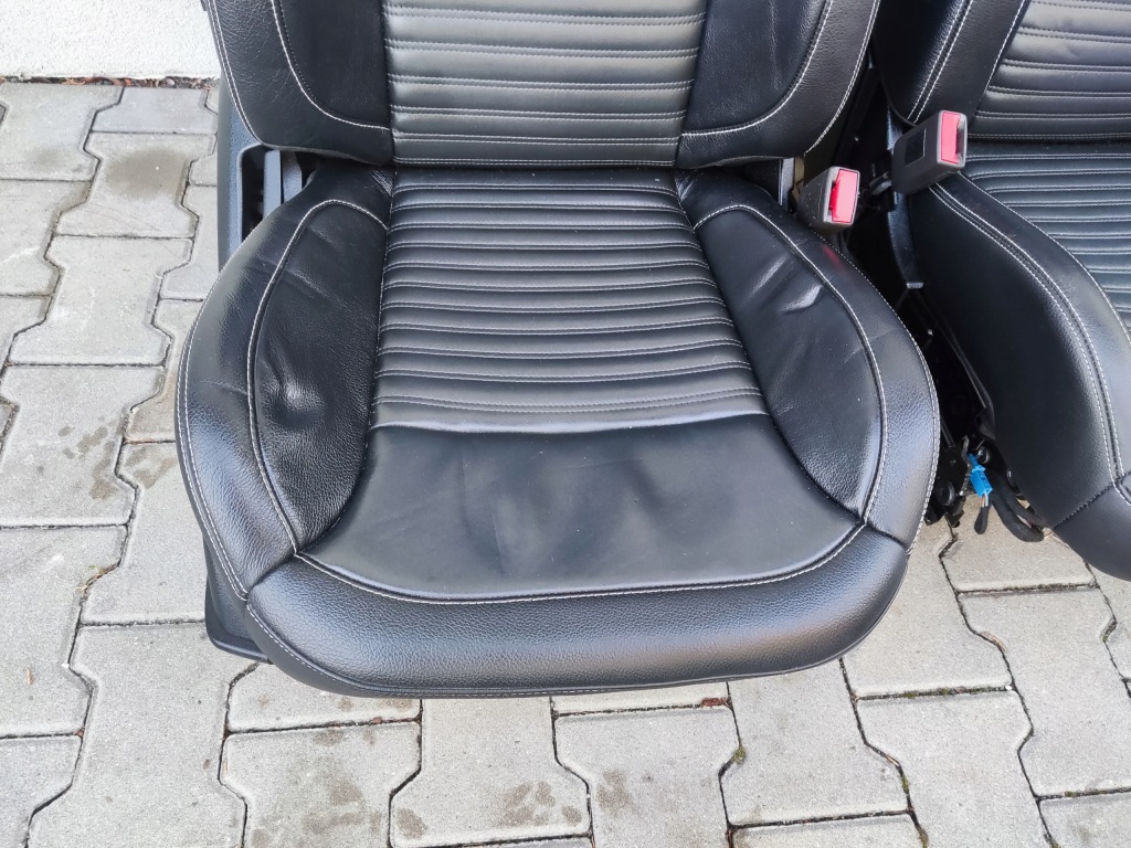 фото №8, Сиденье сиденья перед задняя заднее сиденье кожа обивка mercedes gle i w166 166 15-19