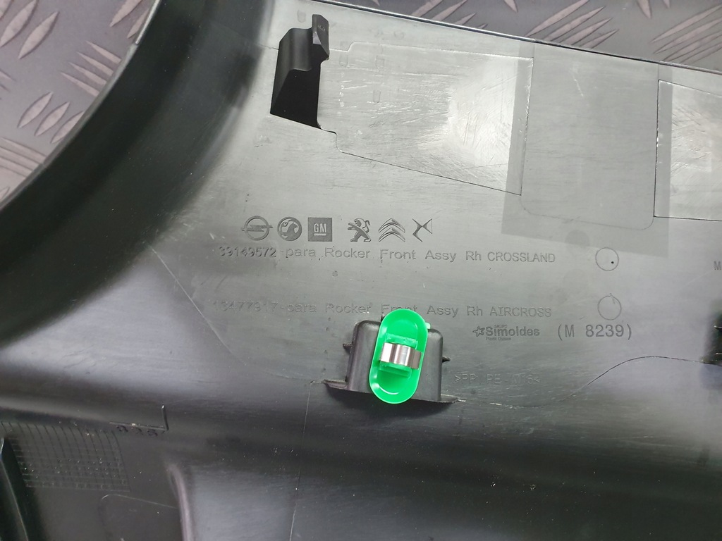 фото №8, Правая молдинг порог внутренняя opel crossland x