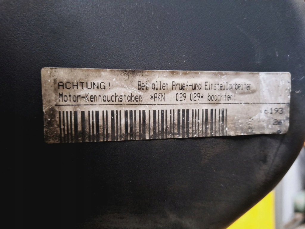 фото №6, Двигатель audi a6 c5 2.5 v6 tdi код двигателя: akn nr42