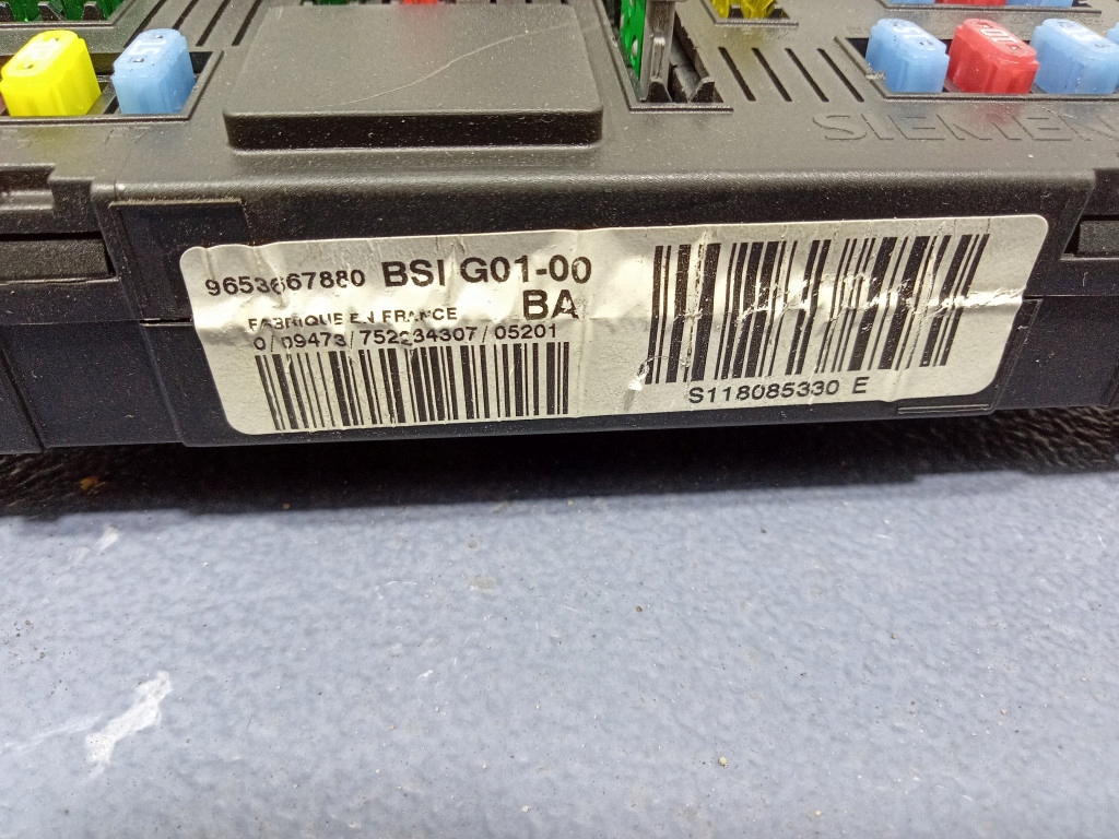 фото №5, Citroen xsara picasso lift коробка модуль bsi 9653667880