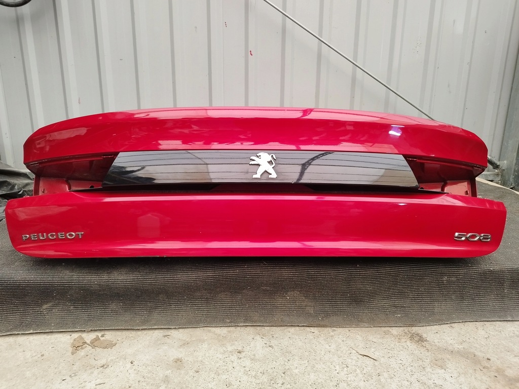 фото №6, Peugeot 508 ii sedan крышка багажника багажника lqv