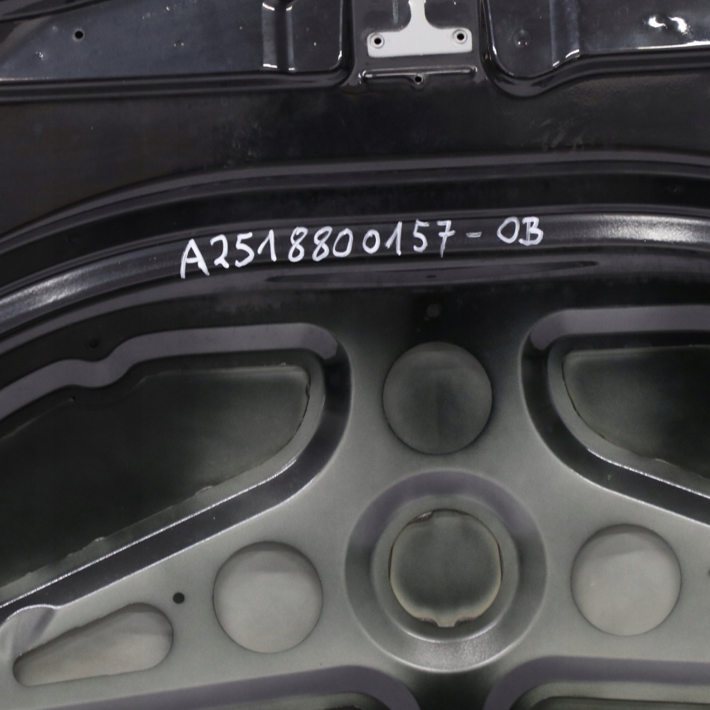 Mercedes w251 капот крышка двигателя obsidian черный чёрный металлик - 197 Недорого