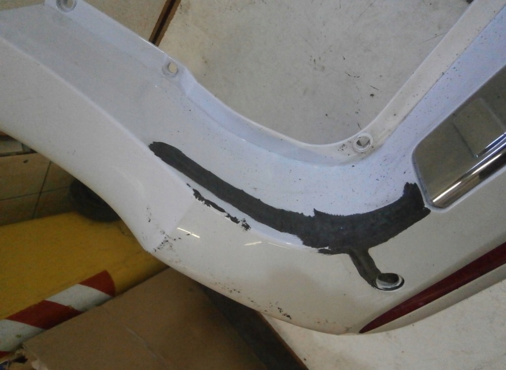 фото №7, Бампер mercedes v-klasa w447 amg задняя nr m372