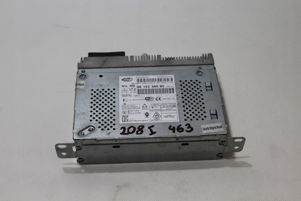 фото №1, Радіо навігація peugeot 208 i #463