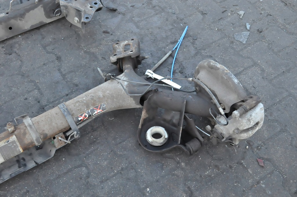 фото №7, Citroen ds4 2018r подвеска балка задняя + тормозные диски + суппорты 72tys km