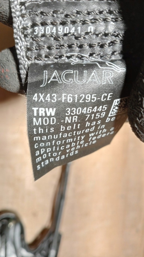 фото №4, Jaguar x-type pas безпеки натягувач перед лівий