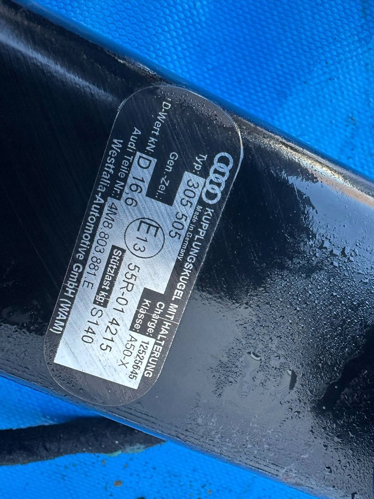 фото №13, Audi q8 sq8 4m8 hak буксирувальний 4m8803881e