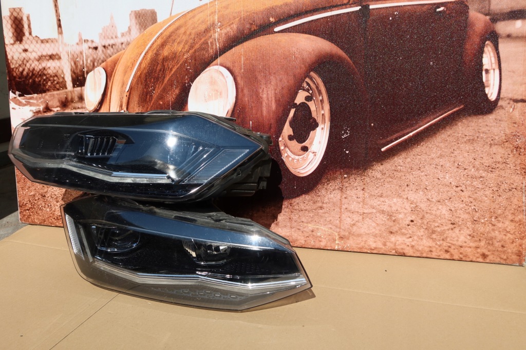 фото №1, Vw polo 6 vi full led 2g1941035b/036b левая i правая лампа лампы