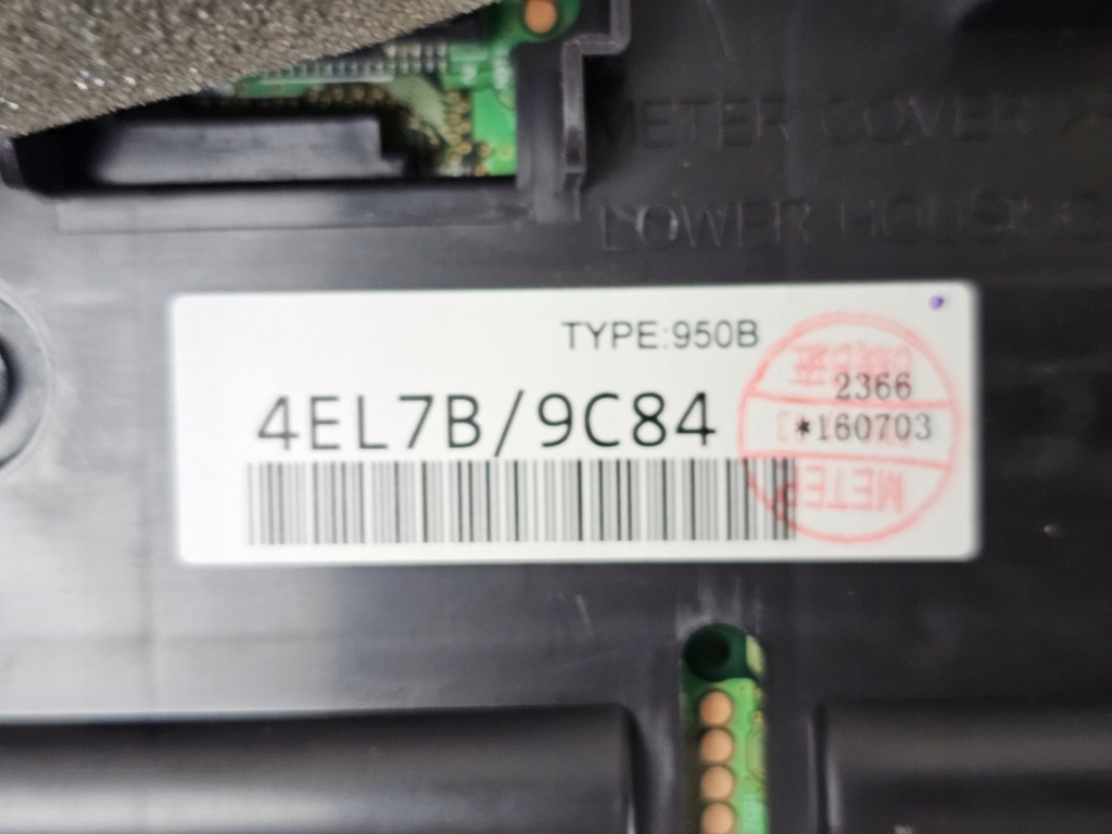 фото №7, Лічильник приладова панель прилади europa nissan qashqai j11 ii 4el7b 9c84