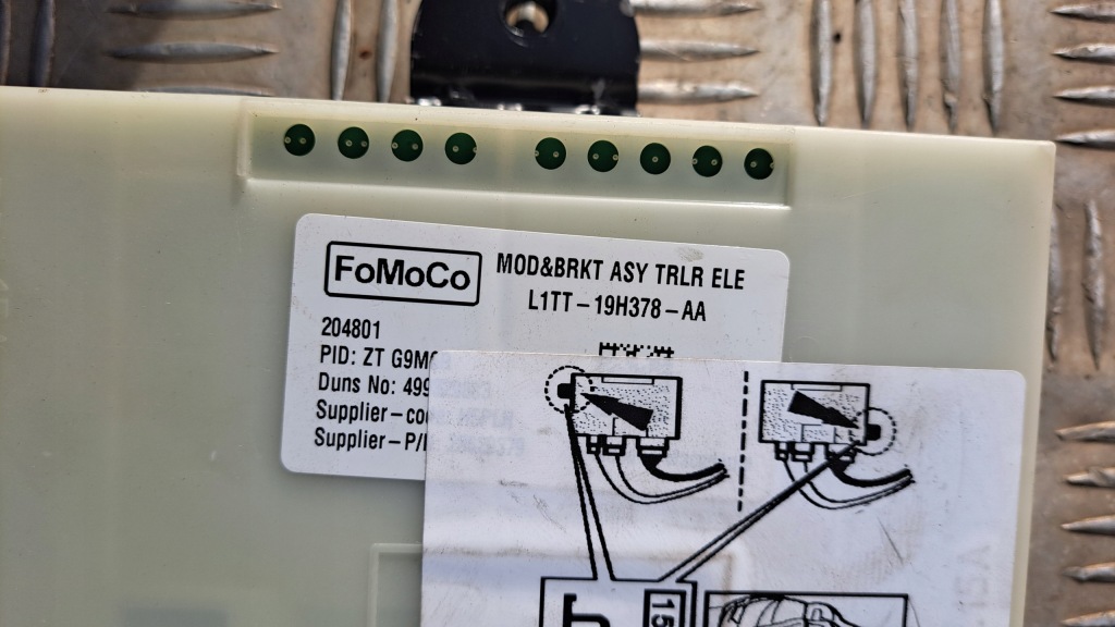 фото №3, Ford puma mk2 2020 r hak cholowniczy модуль l1tj-19d521-ba