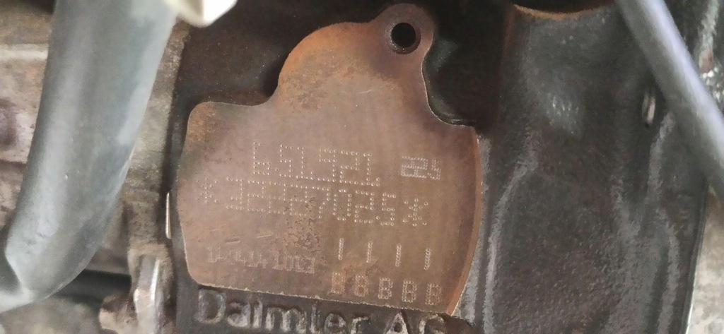 фото №9, Mercedes w205 двигатель 2.2 cdi a651921 kompletny