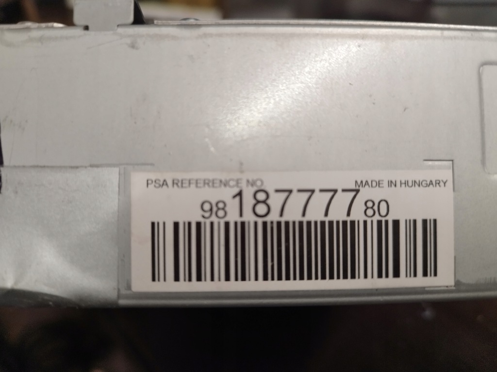 фото №5, Навигация радио clarion rd6 citroen jumpy c 3 iii berlingo ivorg 9818777780