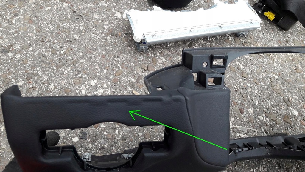 фото №5, Mercedes cls w218 приборная панель приборная панель кожа подушки безопасности