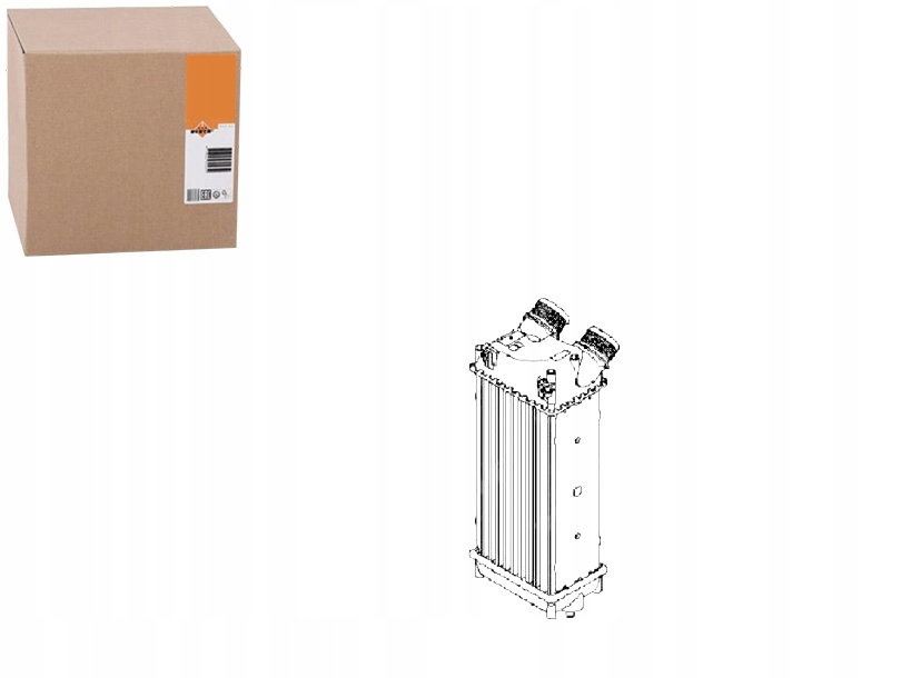 Купить Nrf 30860 радиатор воздуха наддувочный