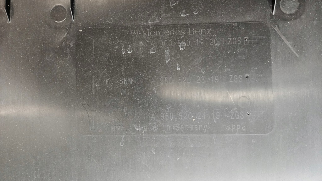 фото №10, Бризковик задня задній лівий правий mercedes actros a960 w960 a9605201220