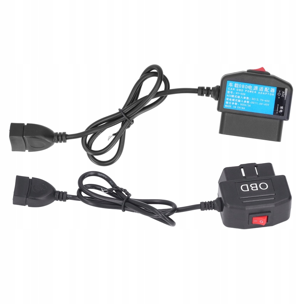 48 cm/18.9in кабель живильний obd з кнопка Недорого