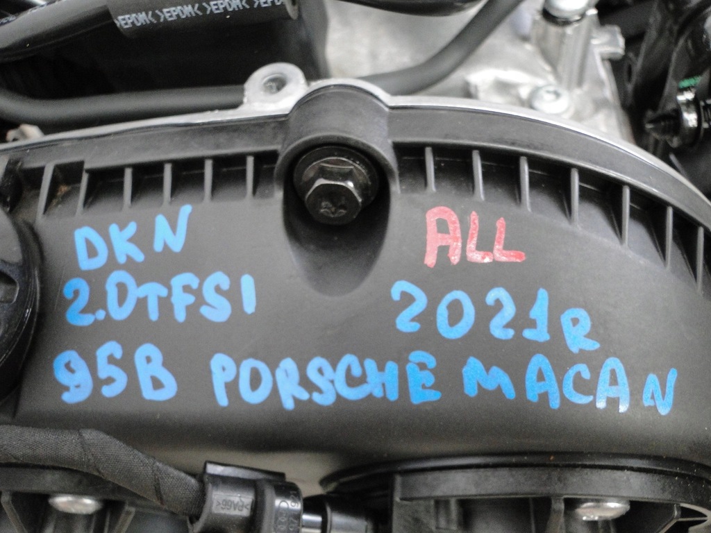 фото №10, Двигун porsche macan 95b 2.0tfsi dkn 2021 lift 16500zł netto