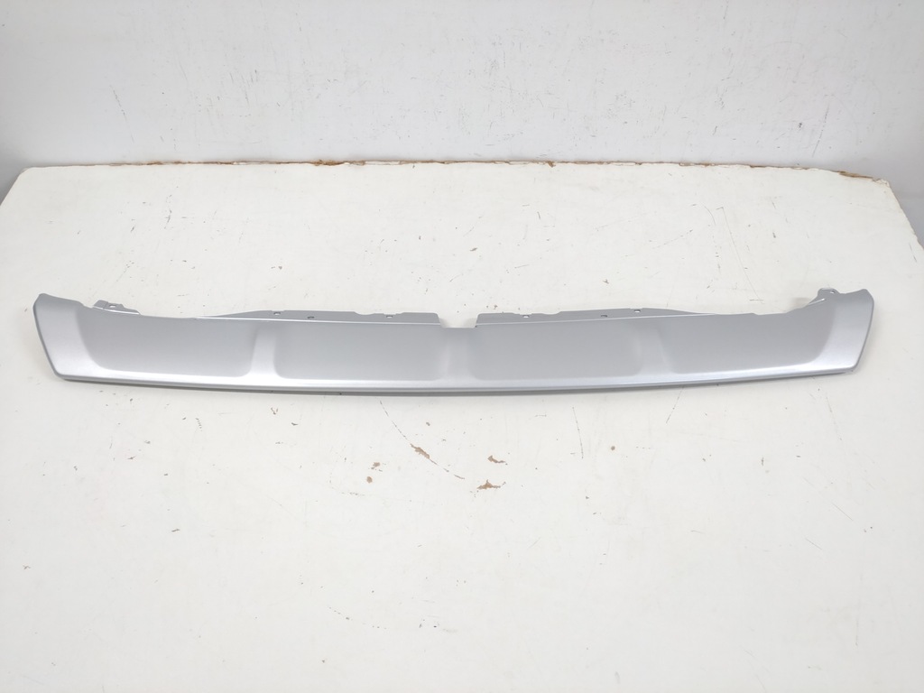 фото №15, Накладка нижня бампера передній ford edge lift 2019- спойлер сріблястий