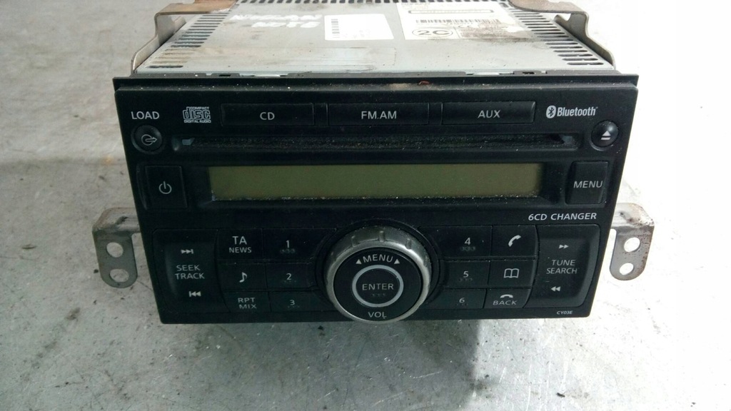 фото №1, Радио nissan note e11 28185-9u20a