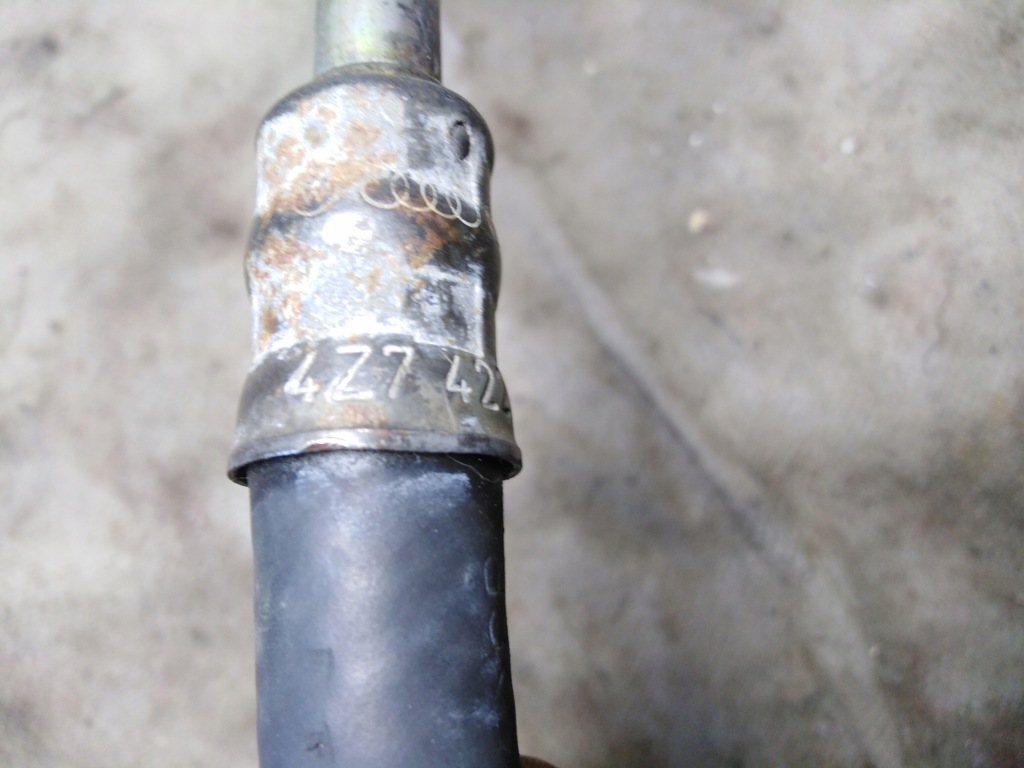 фото №7, Audi a6 c5 шланг підсилювача 2,7 bi turbo 4z7422891a