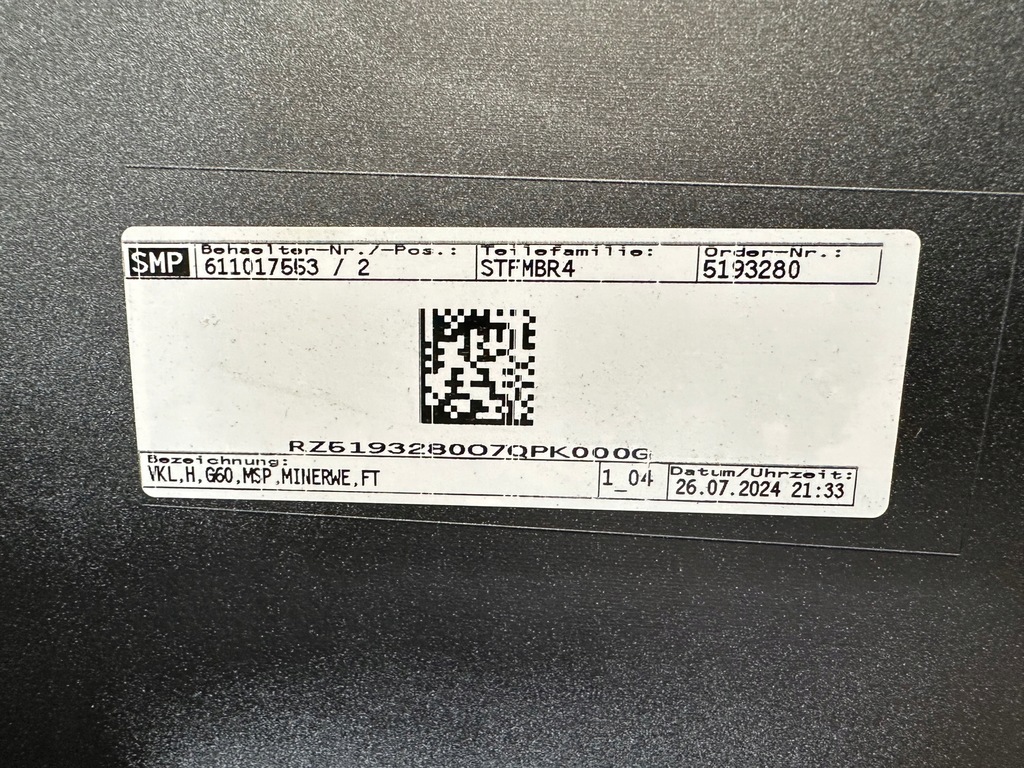 фото №8, Bmw 5 g60 бампер задняя europa a96