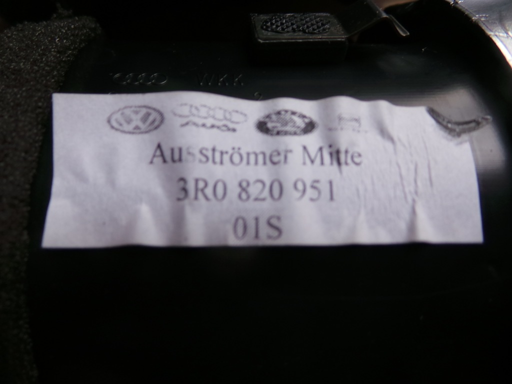 фото №6, Ґрати обдув seat exeo комплект 3r0820901