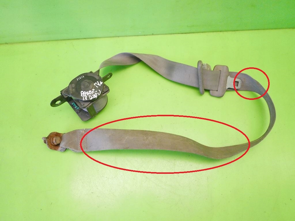 фото №4, Pas безпеки правий задня kia carnival i 99-01