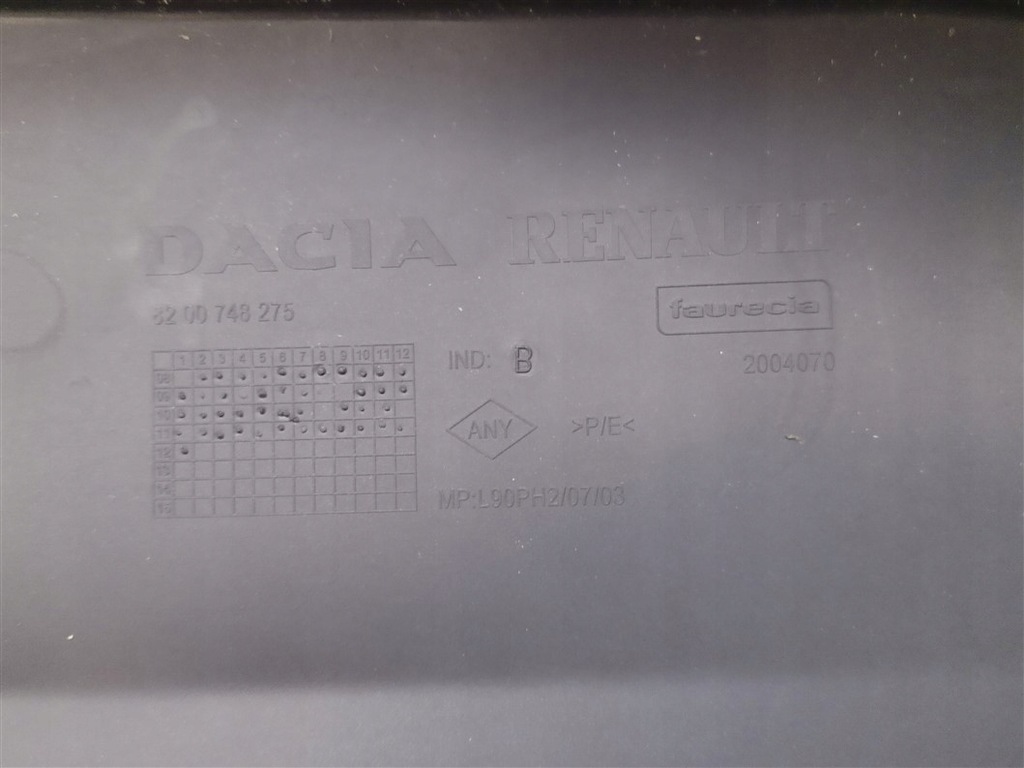 фото №13, Бампер перед dacia logan lift 2008-2012