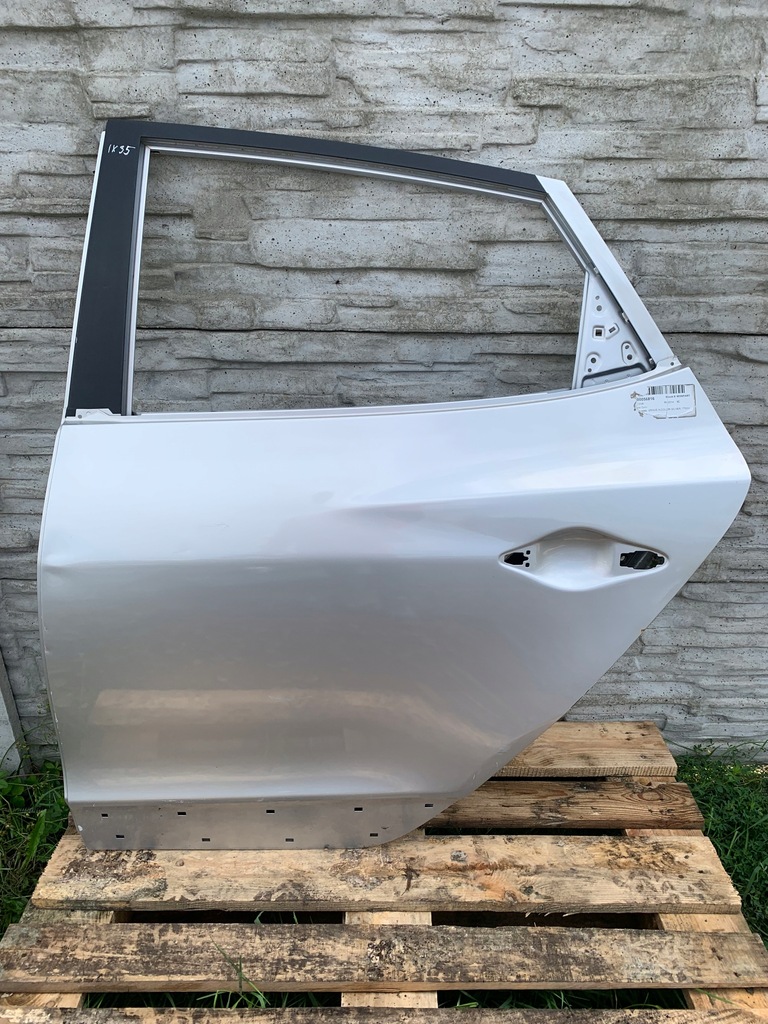 фото №1, Hyundai ix35 дверь левая задние задняя серебристый