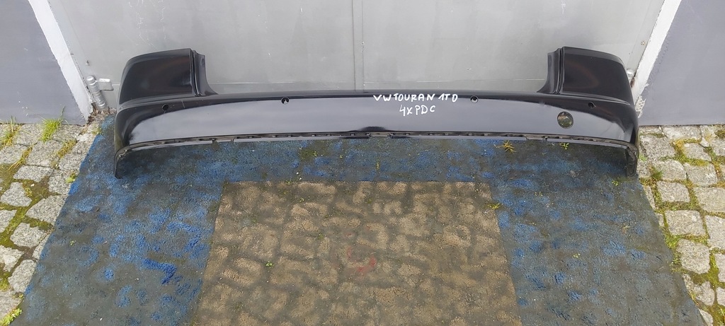 фото №1, Vw touran 1t0807417 бампер задняя 4xpdc