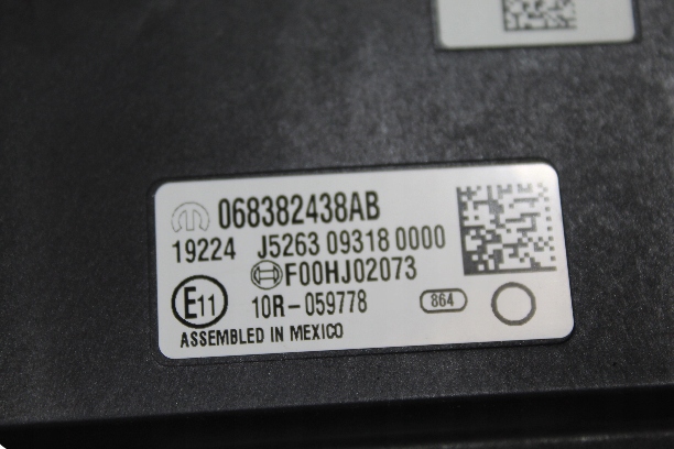 фото №11, Jeep cherokee kl 19- модуль spalania 68382438ab