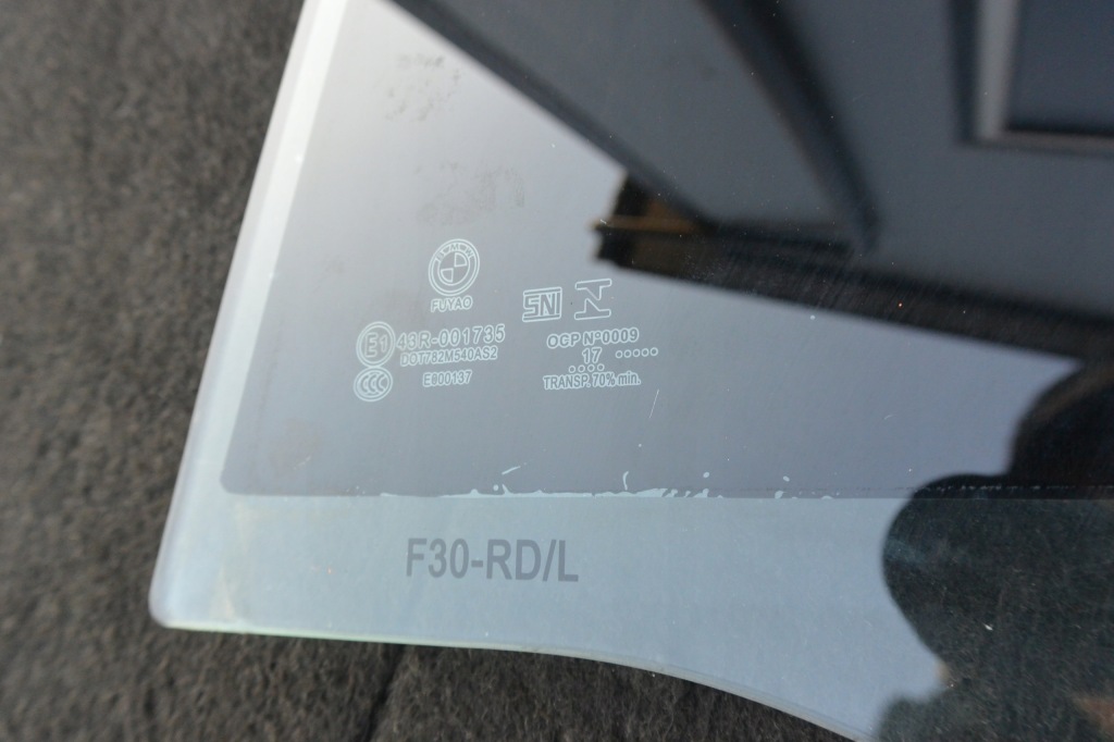 фото №8, Стекло боковая дверь задняя левая правая bmw 3-seria f30 sedan