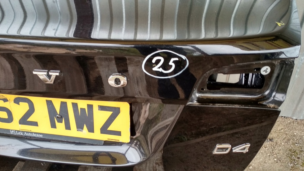 фото №6, Кришка багажника задня volvo s60 ii 10-13 оригінал