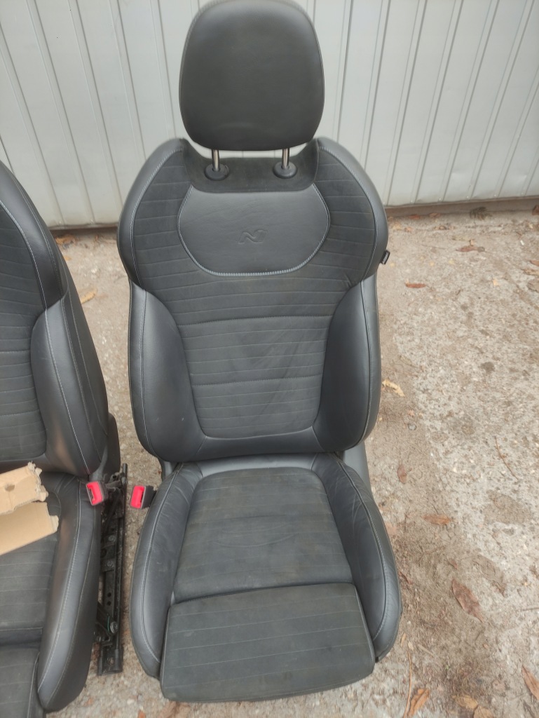 фото №12, Hyundai i30 n i30n iii сиденья перед задняя заднее сиденье кожа alcantara