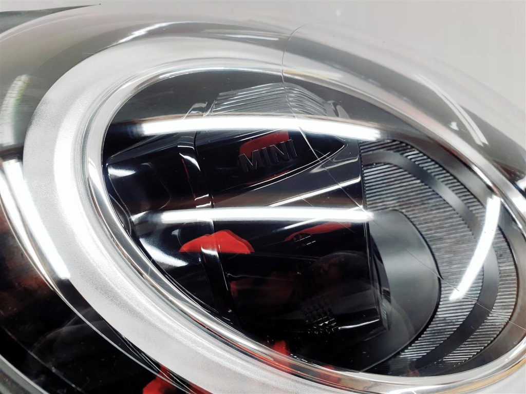 Mini f55 f56 f57 рестайлінг  lci правий фара перед led адаптивний чорна чорний  європа  !! Оригінал
