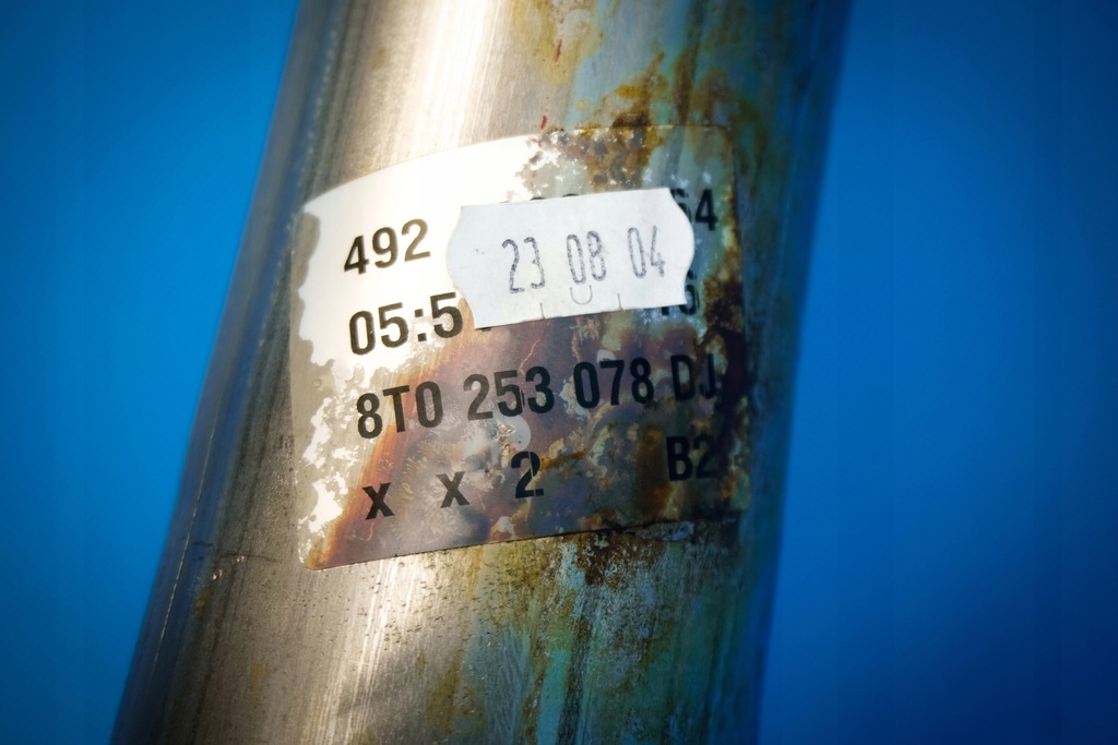 фото №13, Вихлоп гасник audi a5 8t spb 2.0tdi 8t0253078dj