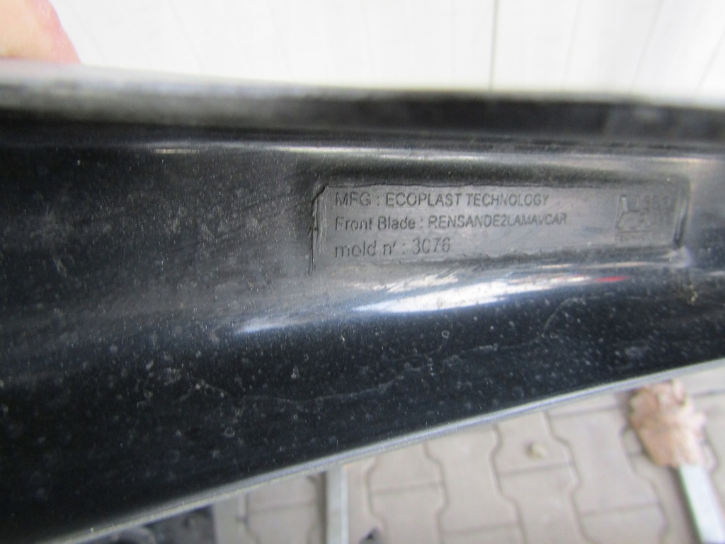 фото №8, Накладка спойлер перед dacia sandero ii 12- кузов..