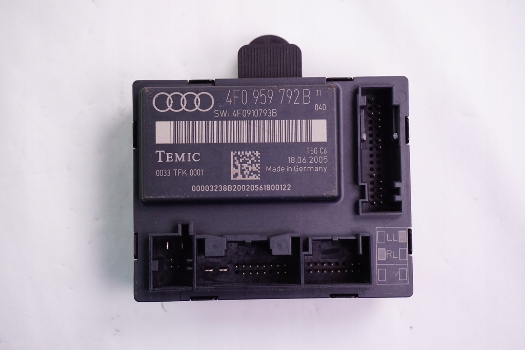 фото №1, Модуль блок керування двері правий перед audi a6 s6 4f0959792b