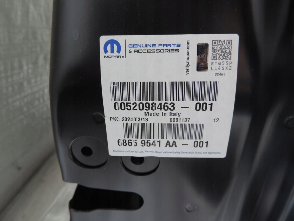 фото №7, Дверь правое передние fiat panda iii 16- оригинал 52098463